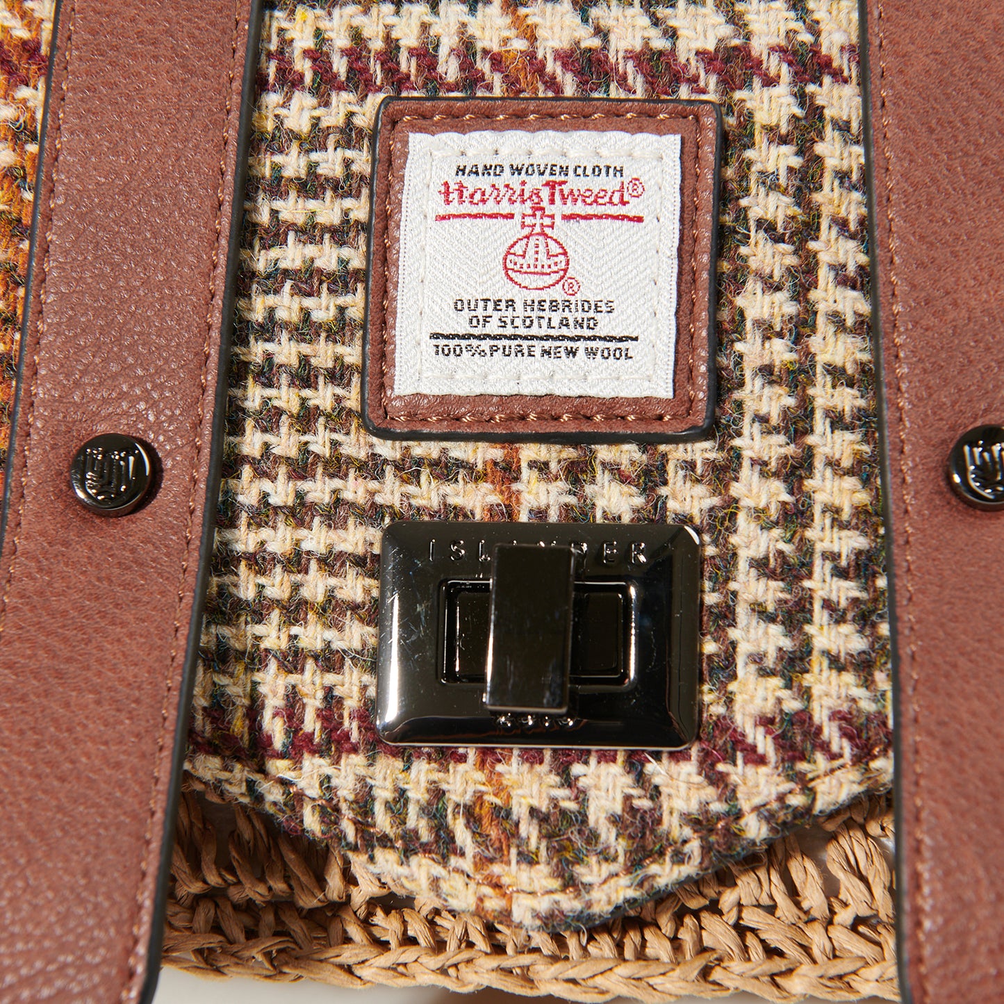The Mini Straw Satchel