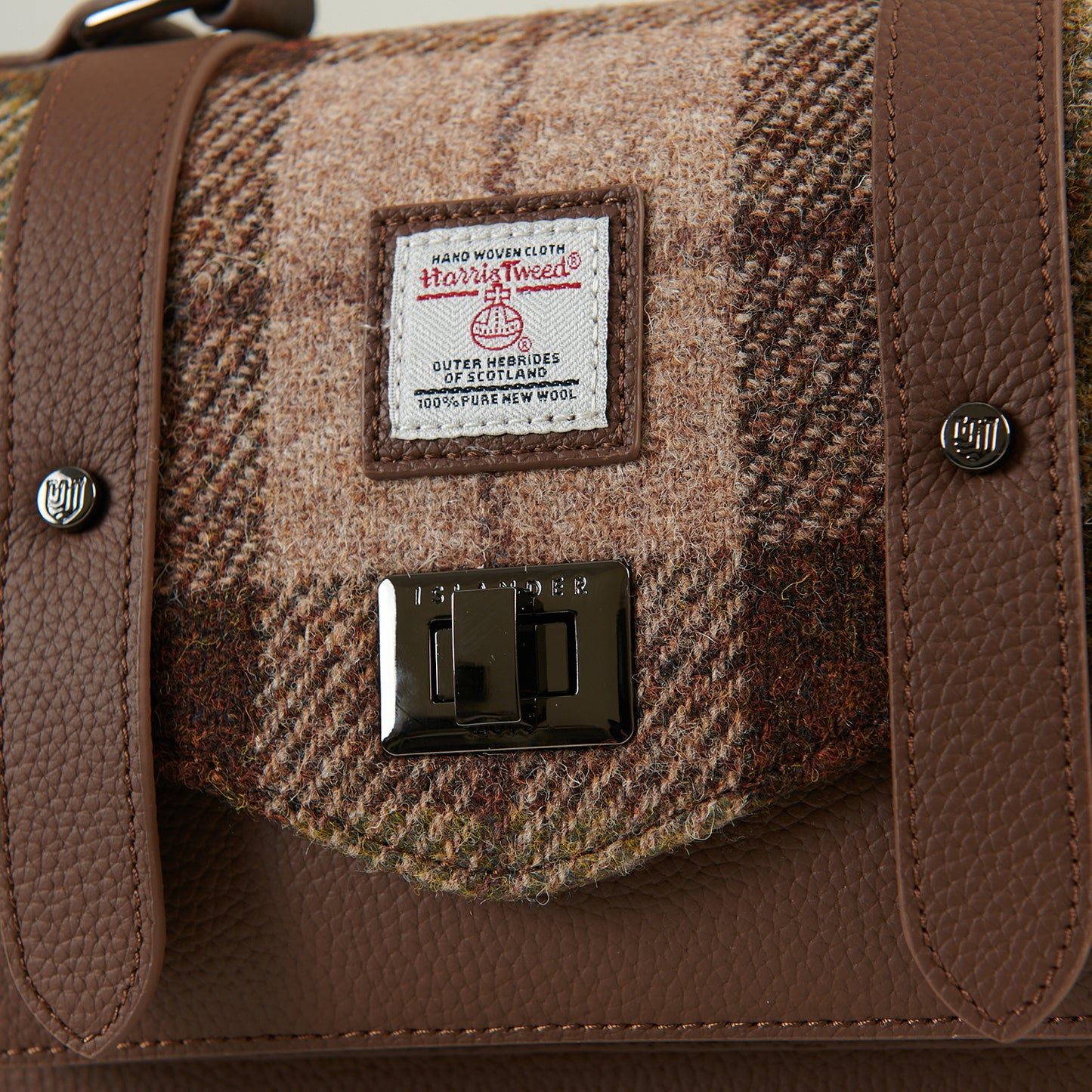 Leather Medium Satchel
