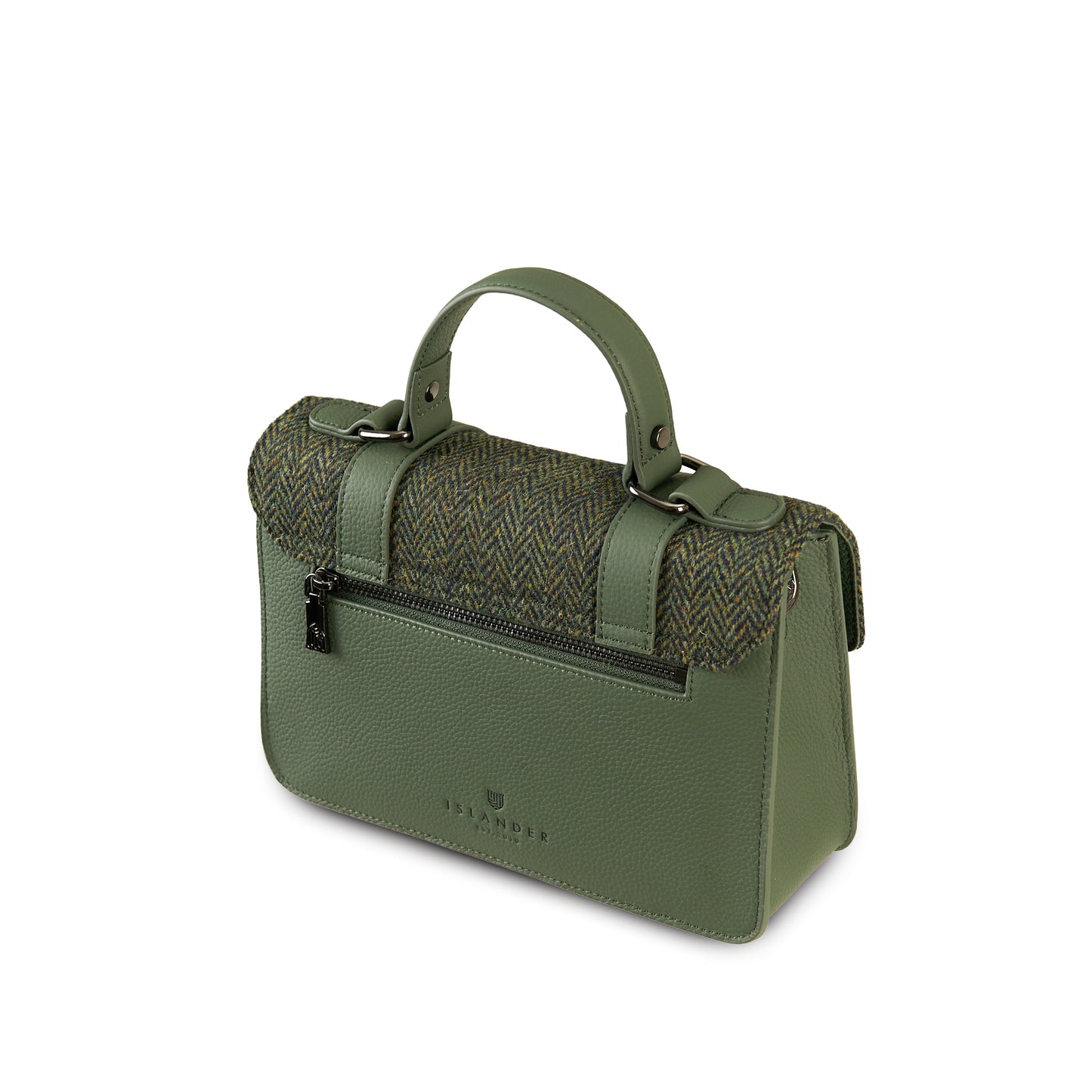 Leather Medium Satchel