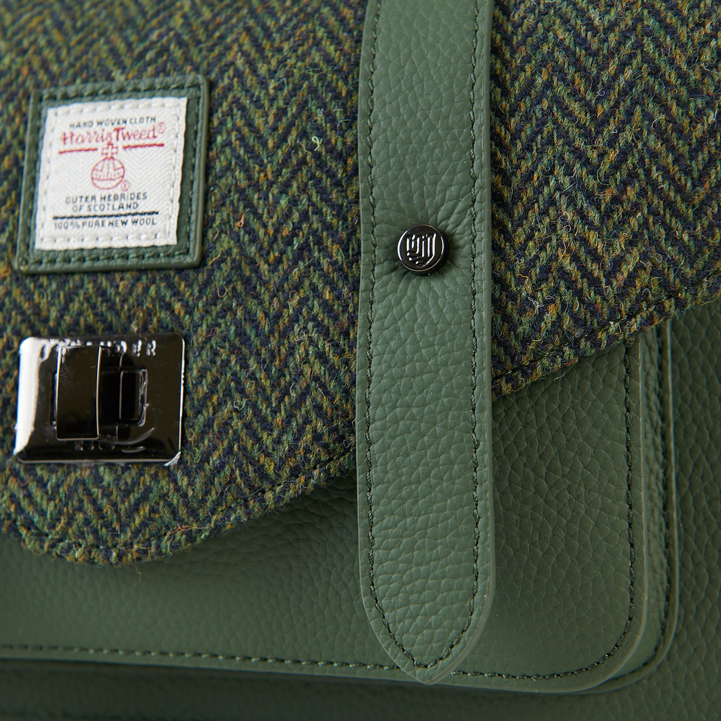 Leather Medium Satchel