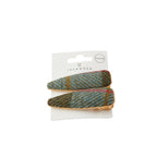 Barrette Hair Clips - Triangular