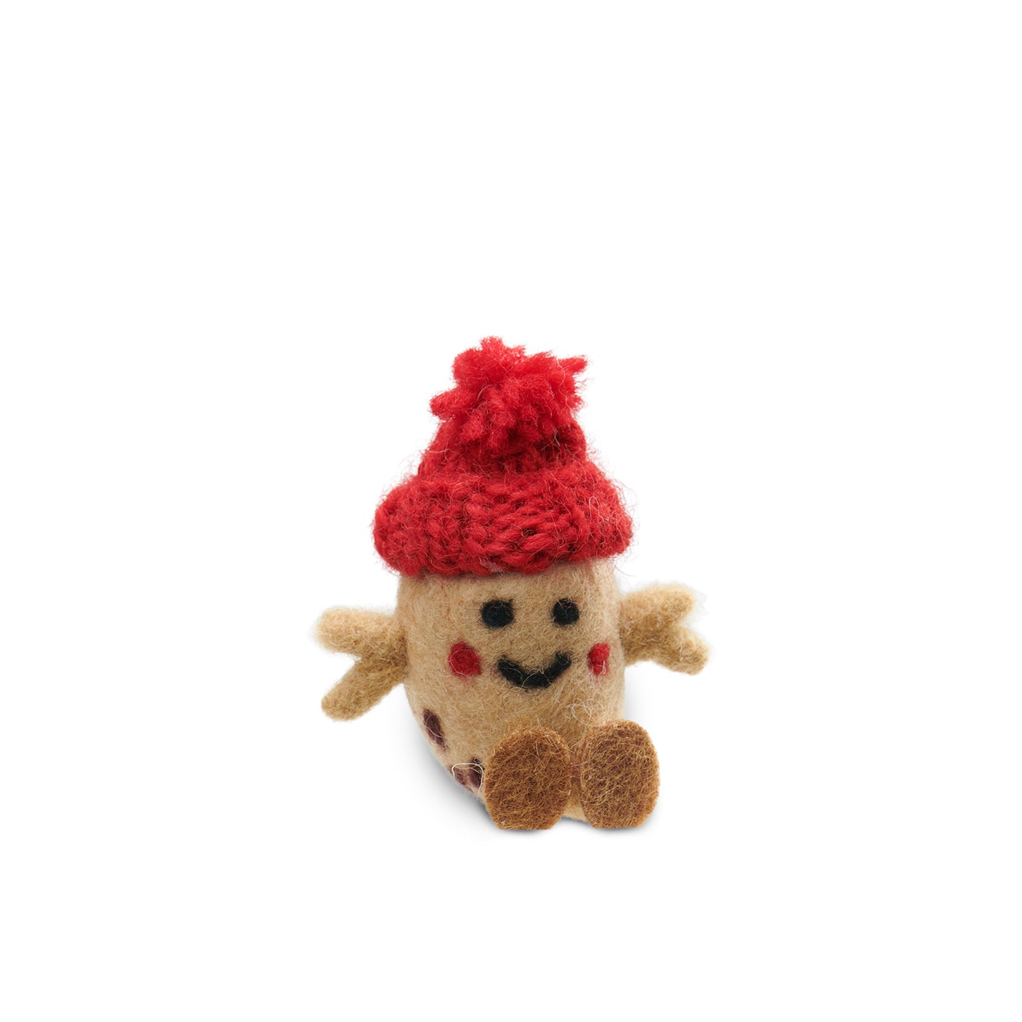 Erin Knitwear Felted Potato Keyring