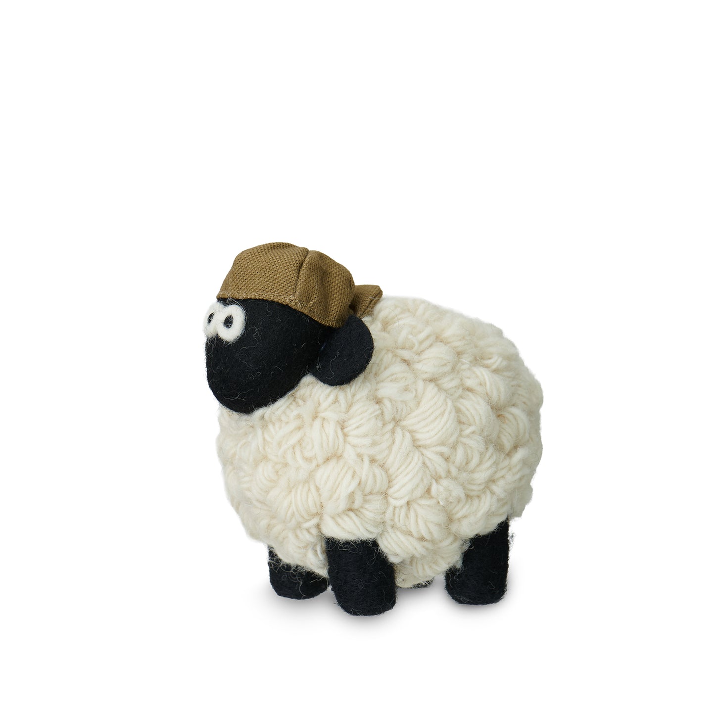 Erin Knitwear Large Sheep With Baseball Cap