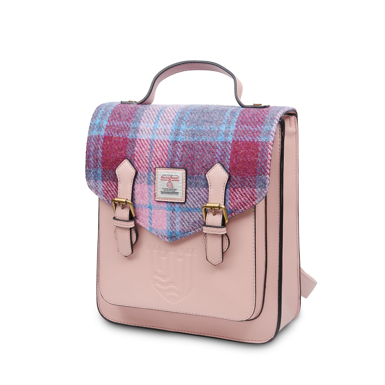 Pink satchel backpack online