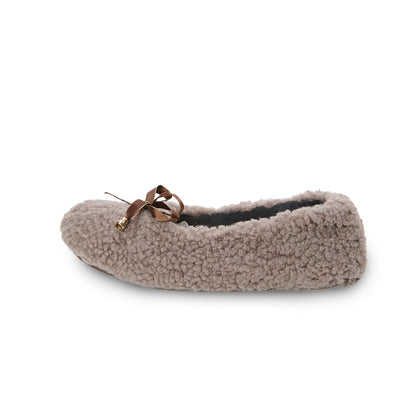 Ladies Sheepskin Ballet Slipper