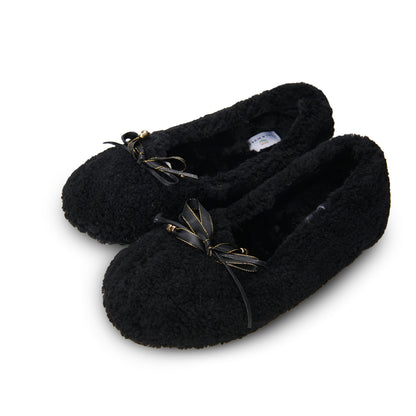 Ladies Sheepskin Ballet Slipper