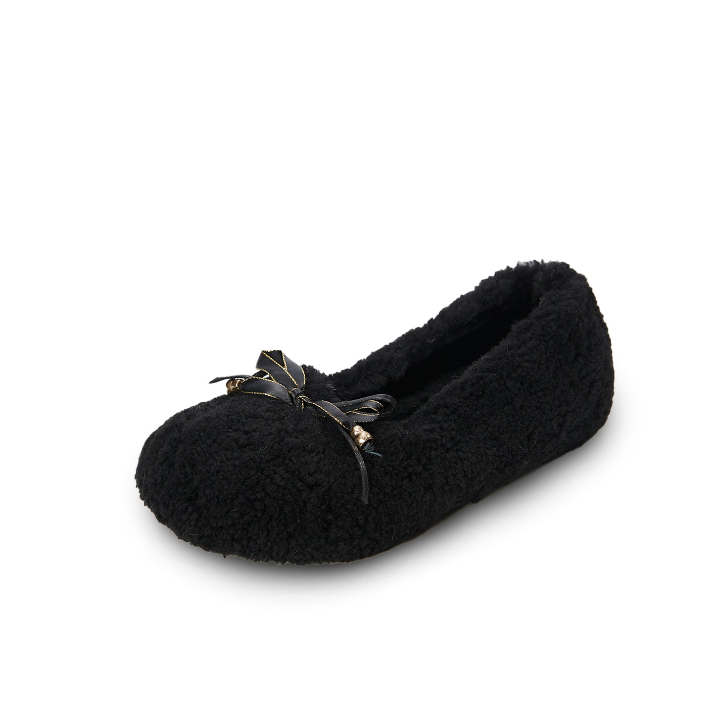 Ladies Sheepskin Ballet Slipper