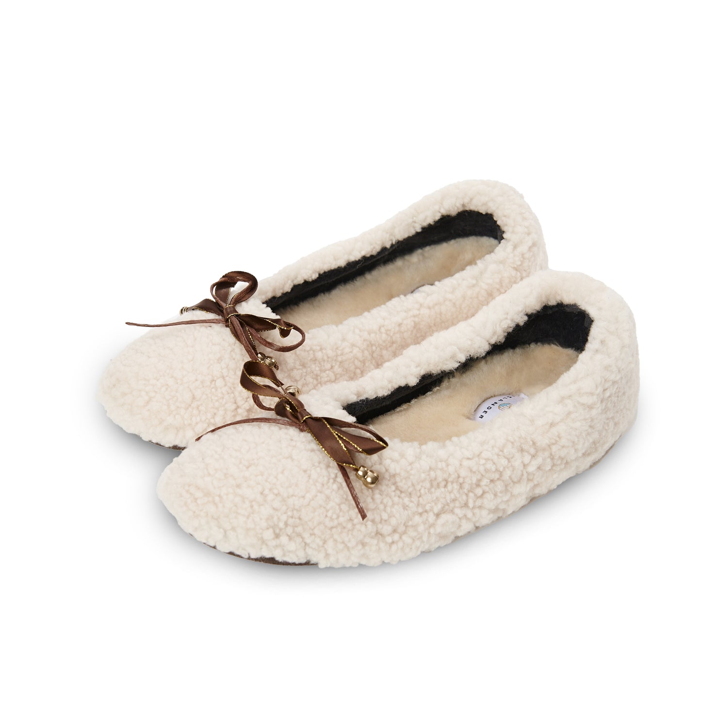 Ladies Sheepskin Ballet Slipper