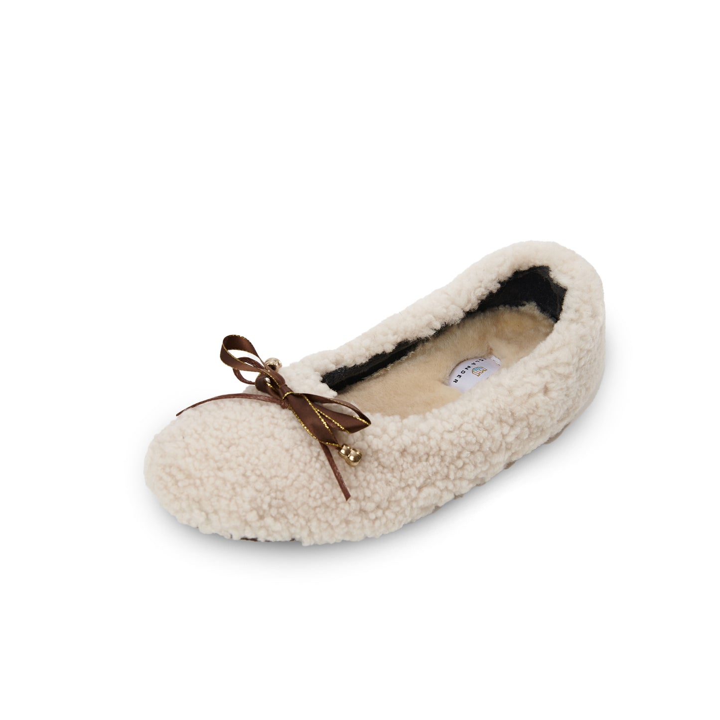 Ladies Sheepskin Ballet Slipper