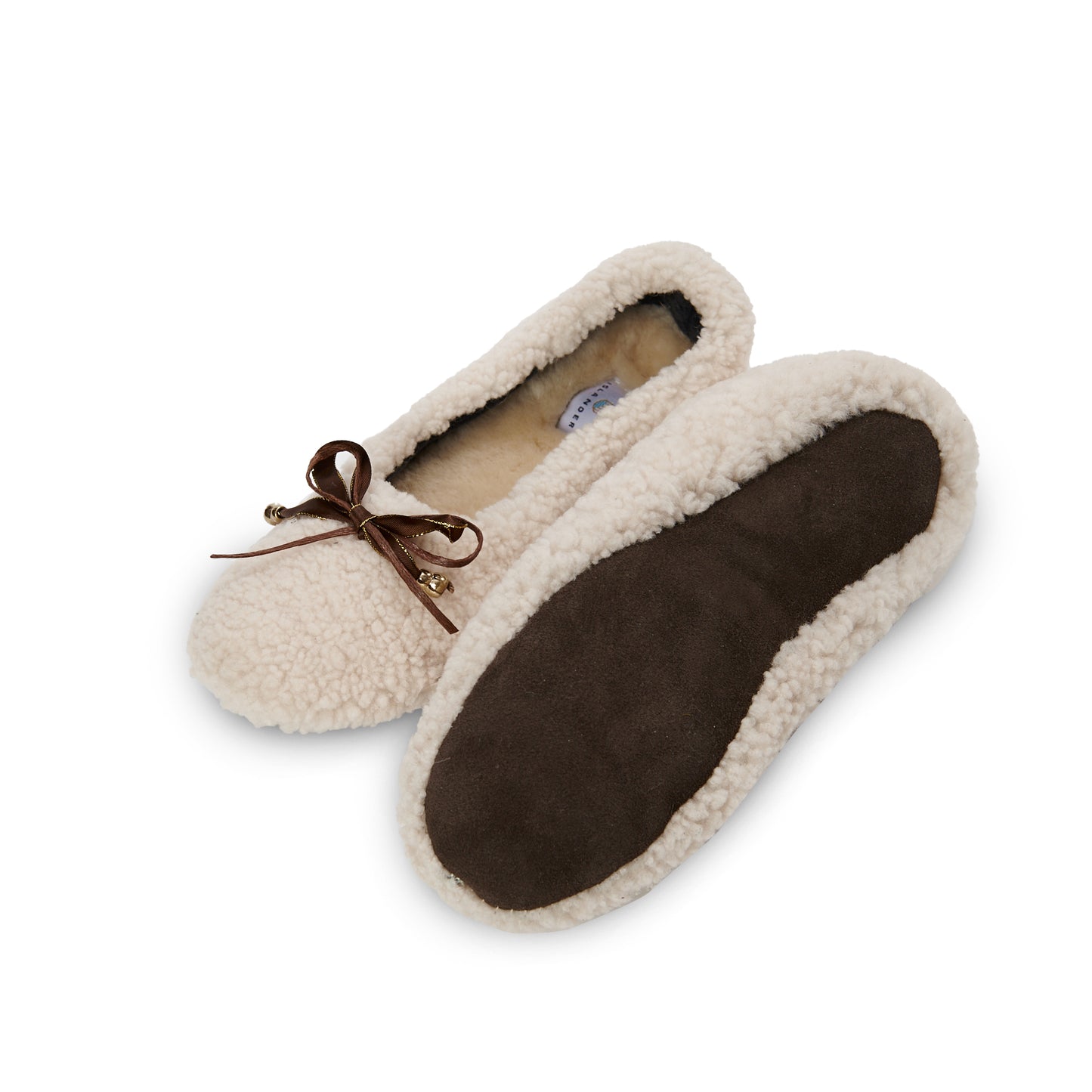 Ladies Sheepskin Ballet Slipper