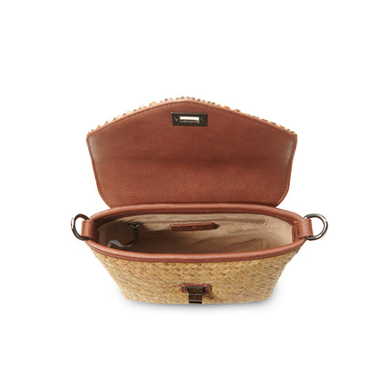 Straw Crossbody Bag