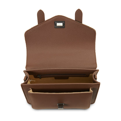 Leather Medium Satchel
