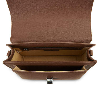 Leather Medium Satchel