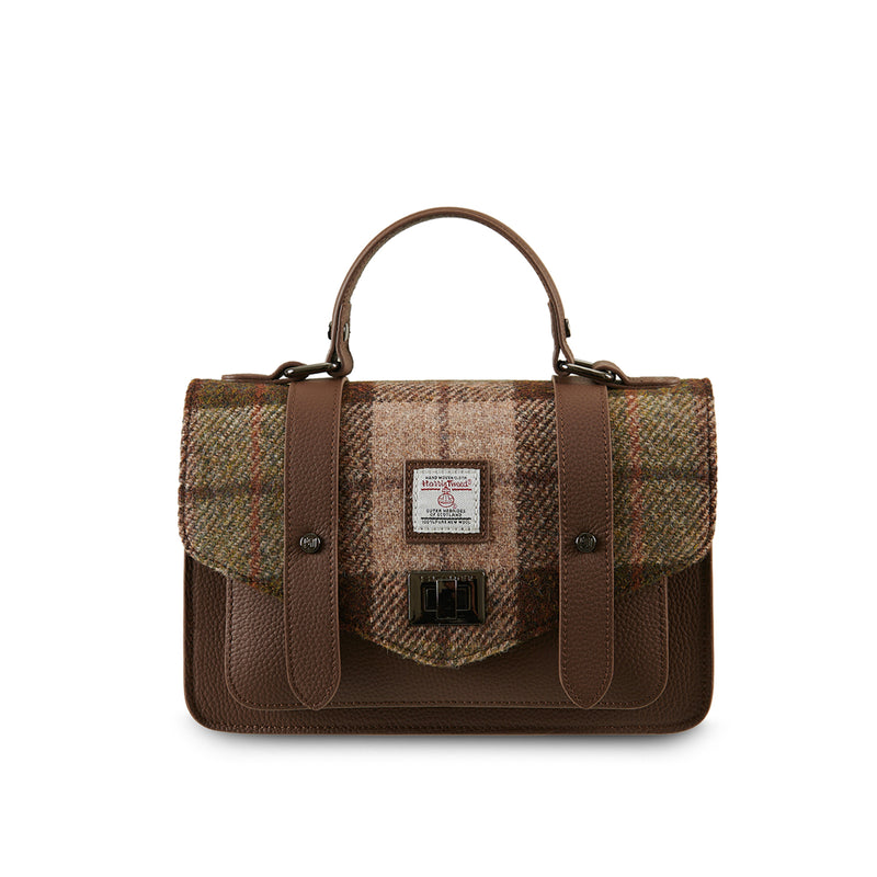 Leather Medium Satchel
