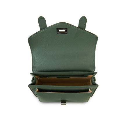 Leather Medium Satchel