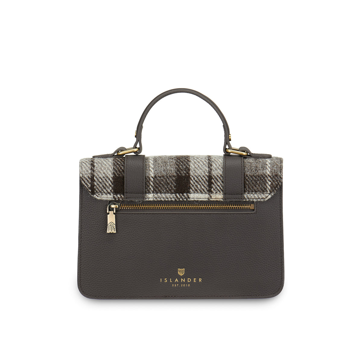 Leather Medium Satchel