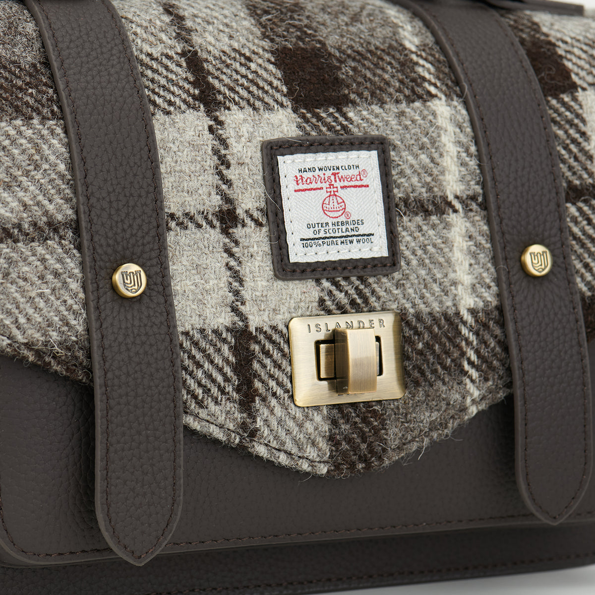 Leather Medium Satchel