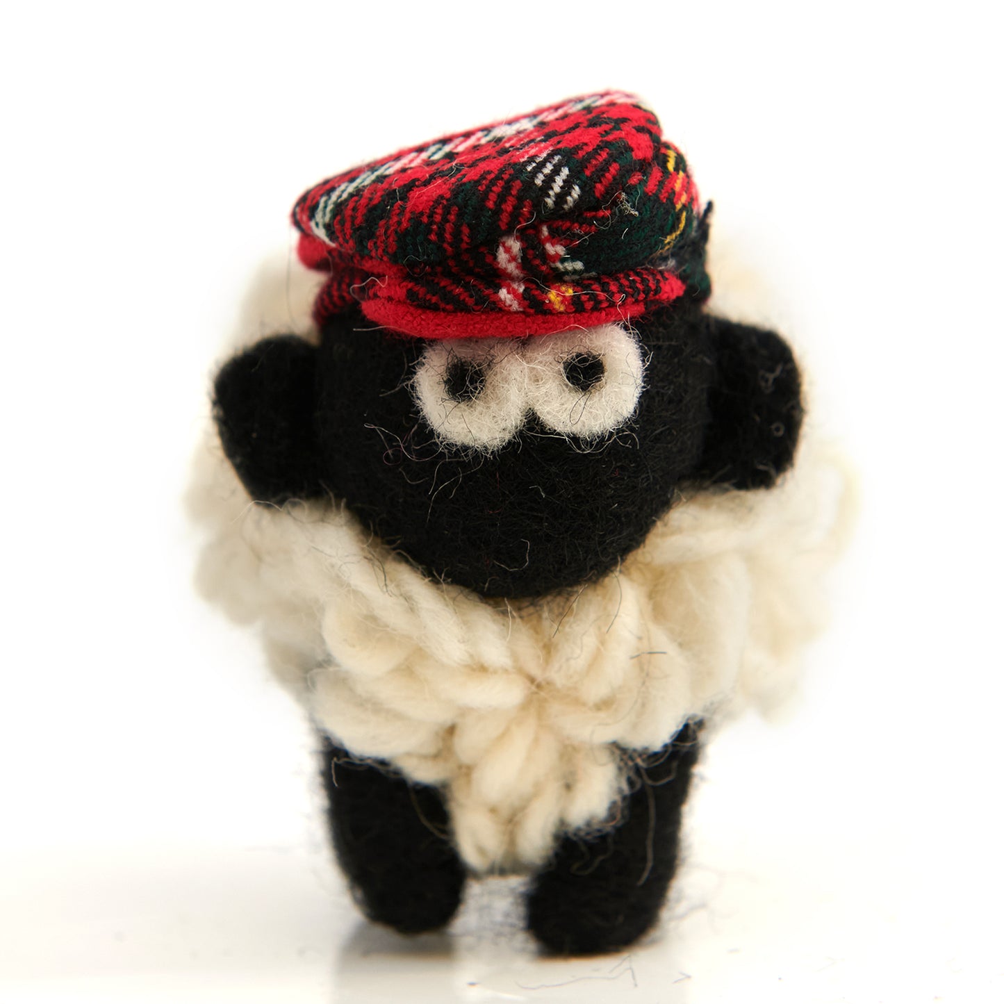 Erin Knitwear Flatcap Sheep Keyring