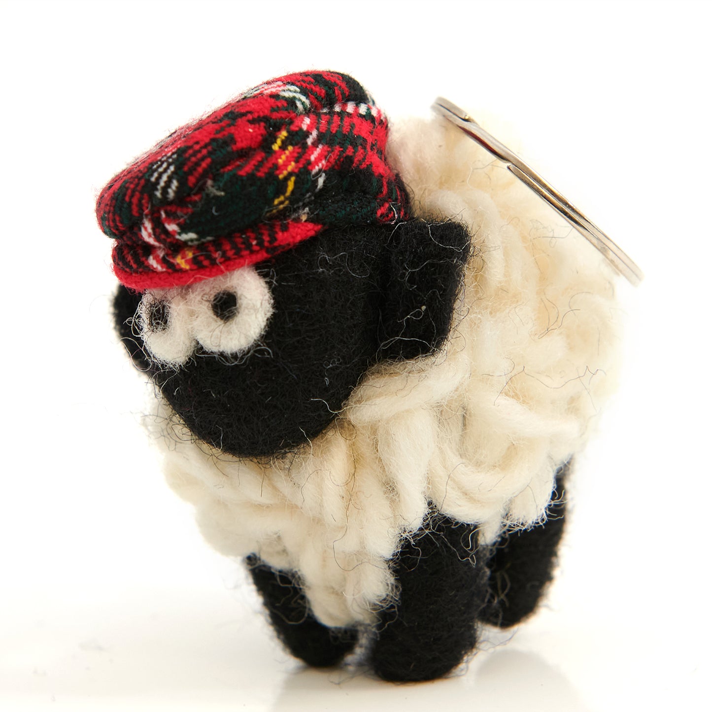 Erin Knitwear Flatcap Sheep Keyring