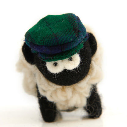 Erin Knitwear Flatcap Sheep Keyring