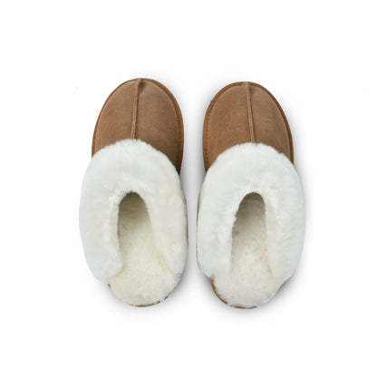 Snow Paw Sheepskin Slippers