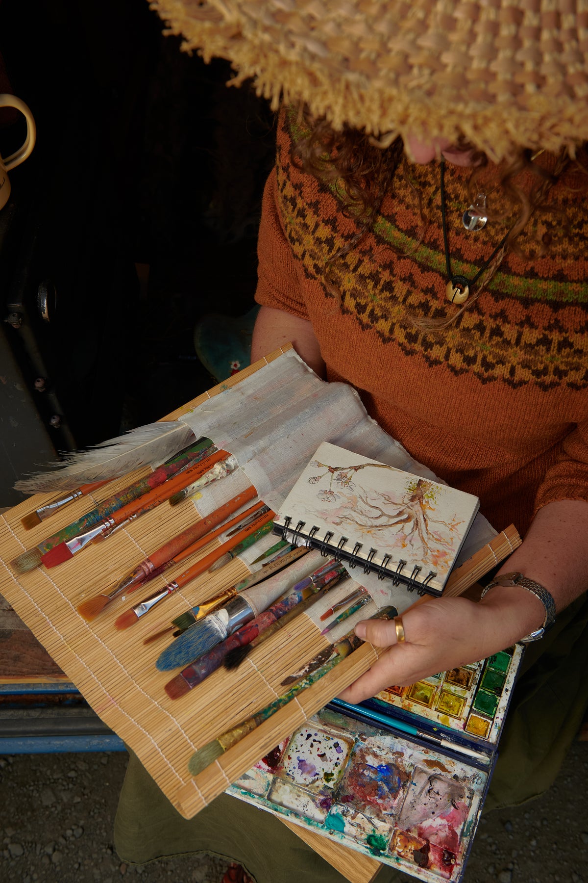 What first sparked your interest in your nomadic way of life?