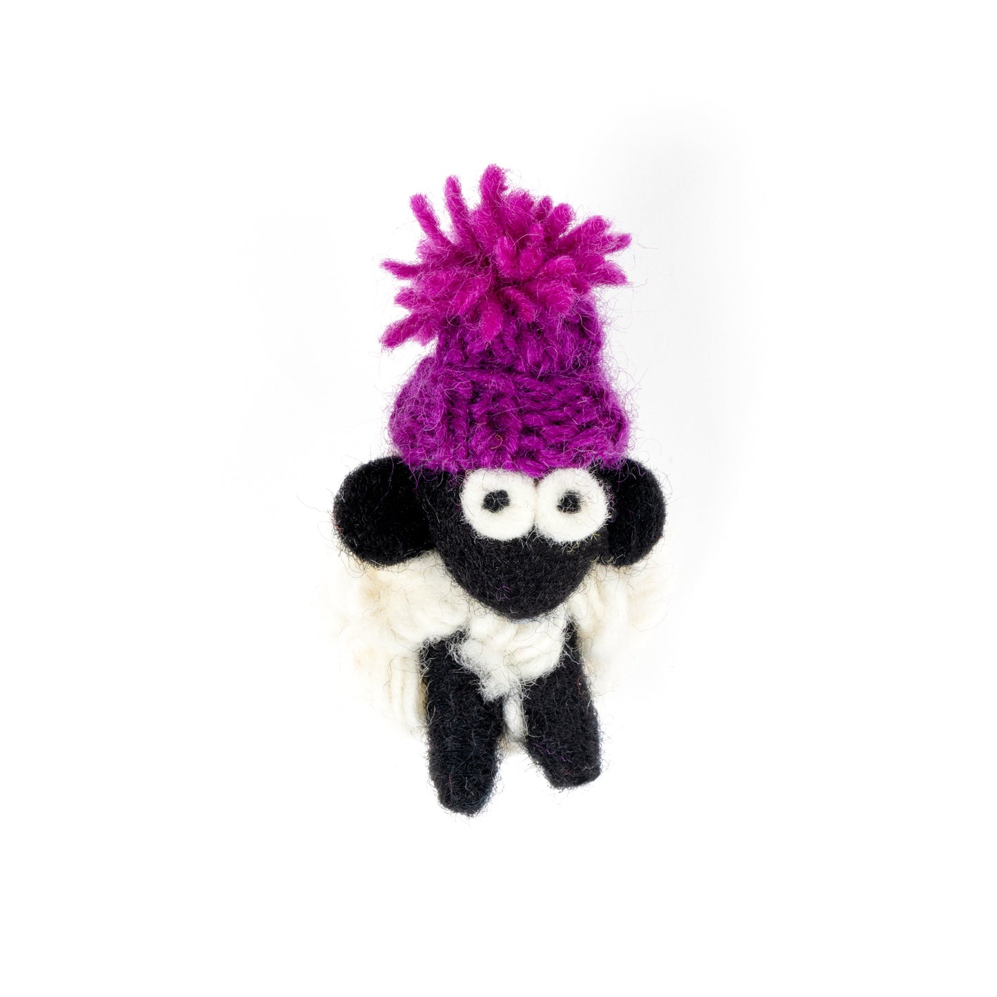 Erin Knitwear Sheep Magnet with Bobble Hat