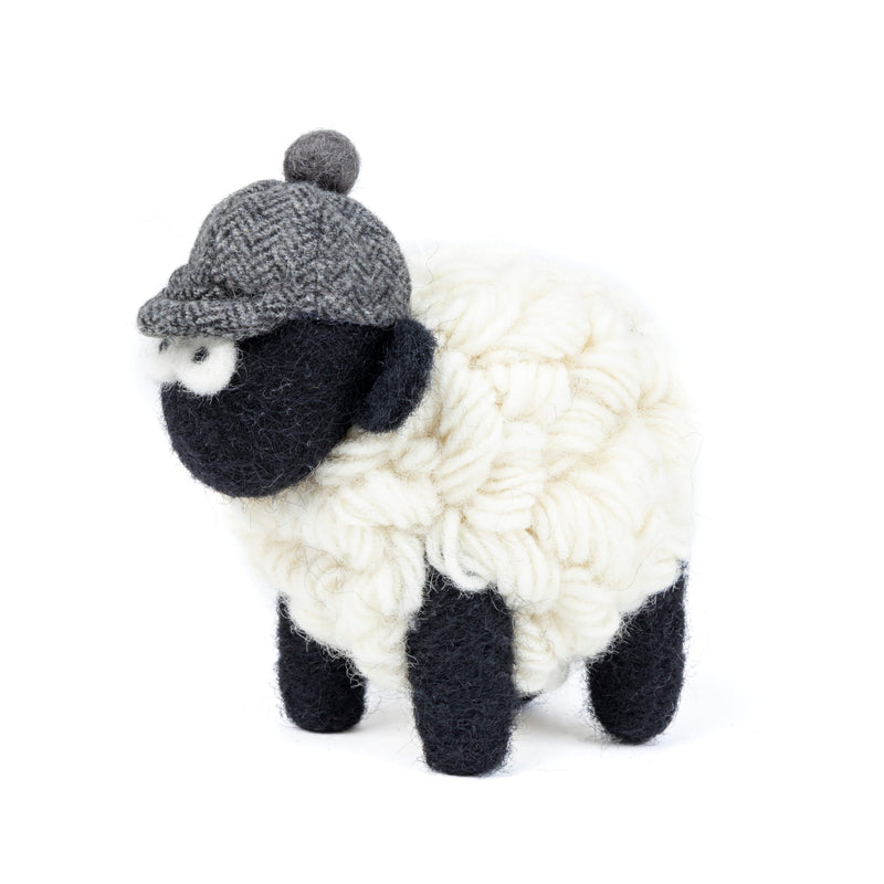 Erin Knitwear Medium Sheep with Sherlock Hat