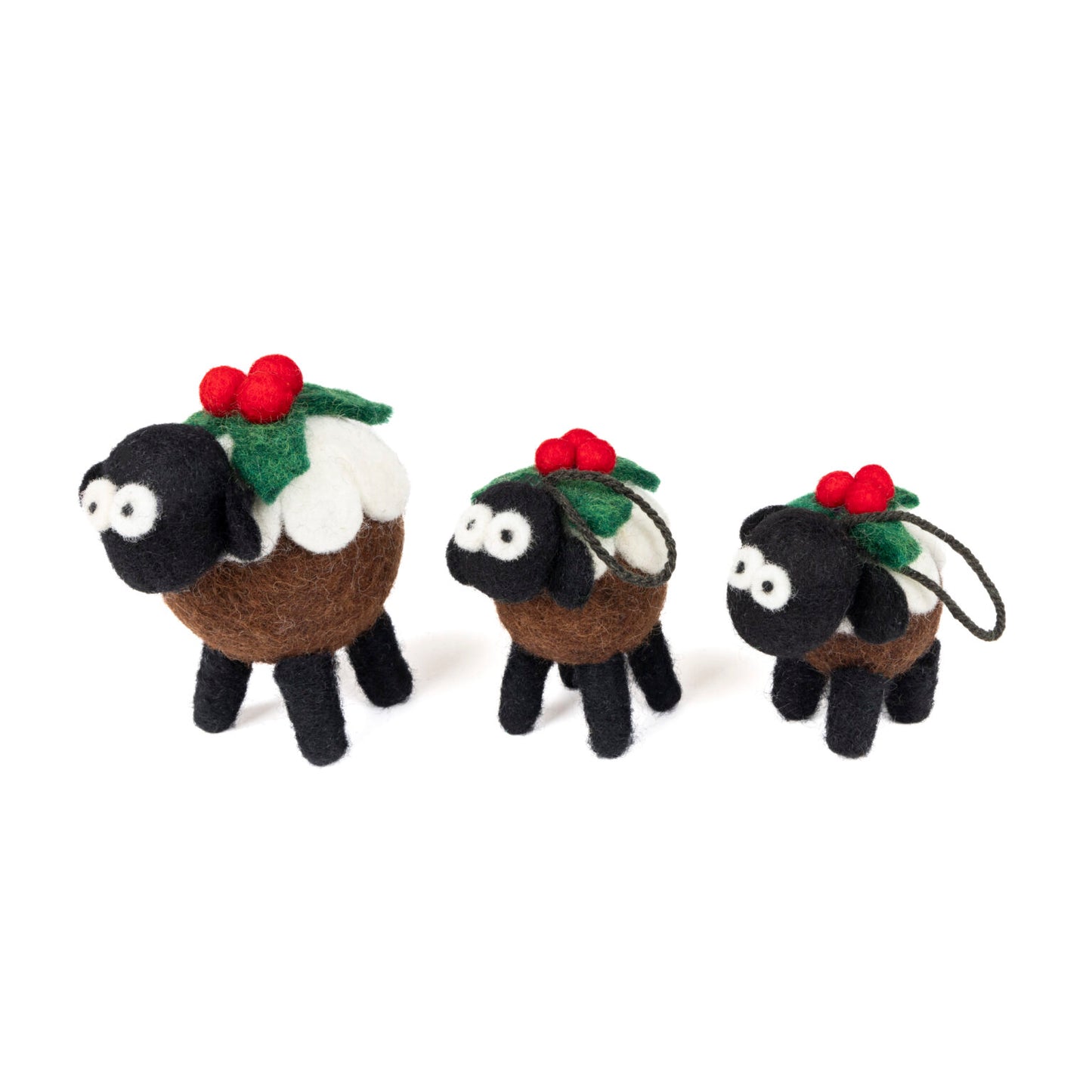 Erin Knitwear Christmas Pudding Sheep