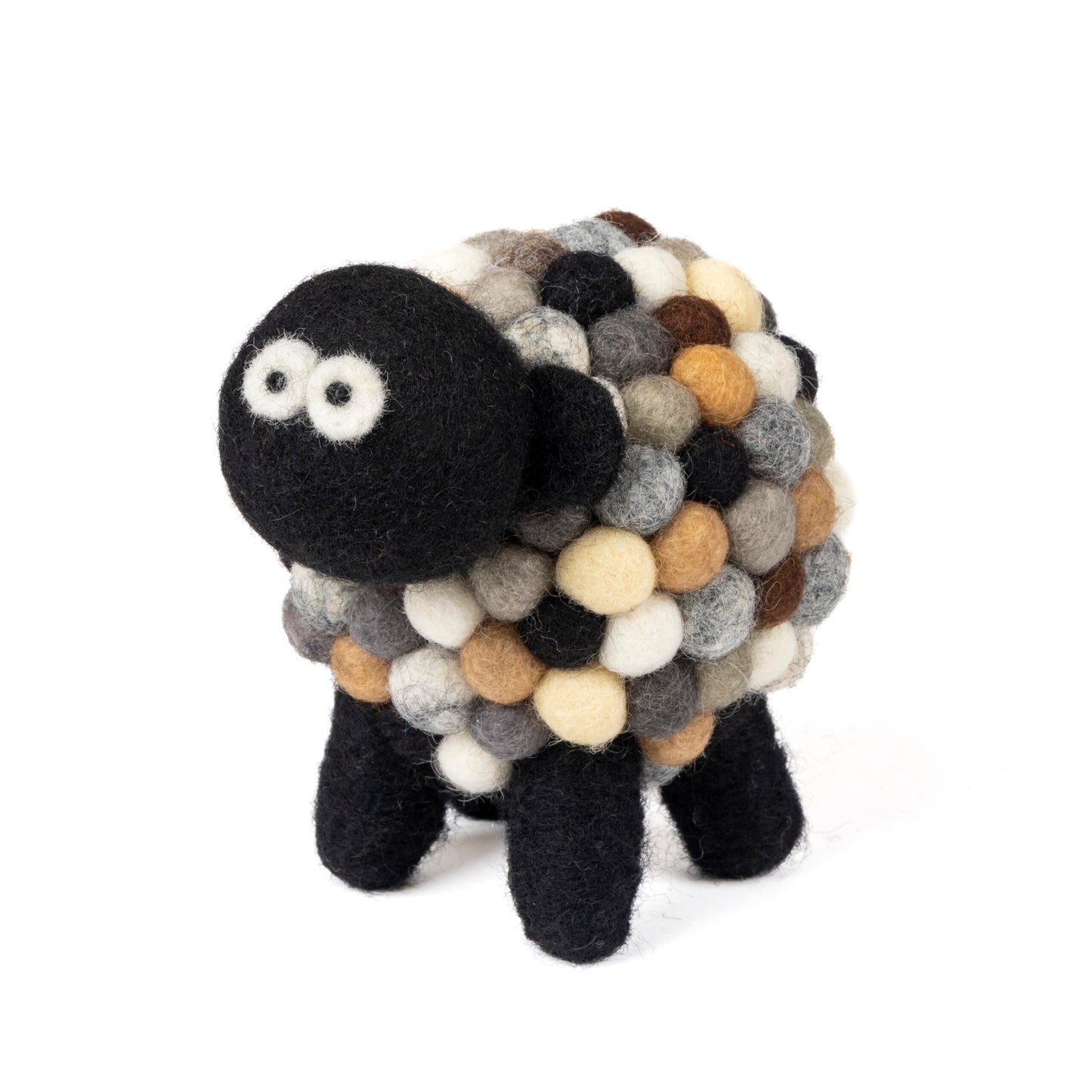 Erin Knitwear Felt Sheep - Natural