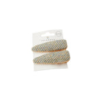 Barrette Hair Clips - Triangular