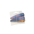 Barrette Hair Clips - Triangular
