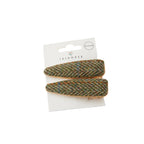 Barrette Hair Clips - Triangular