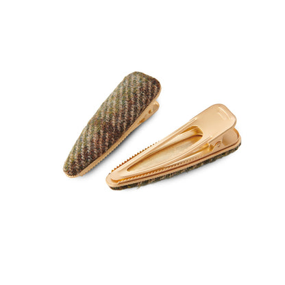 Barrette Hair Clips - Triangular