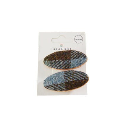 Barrette Hair Clips - Oval