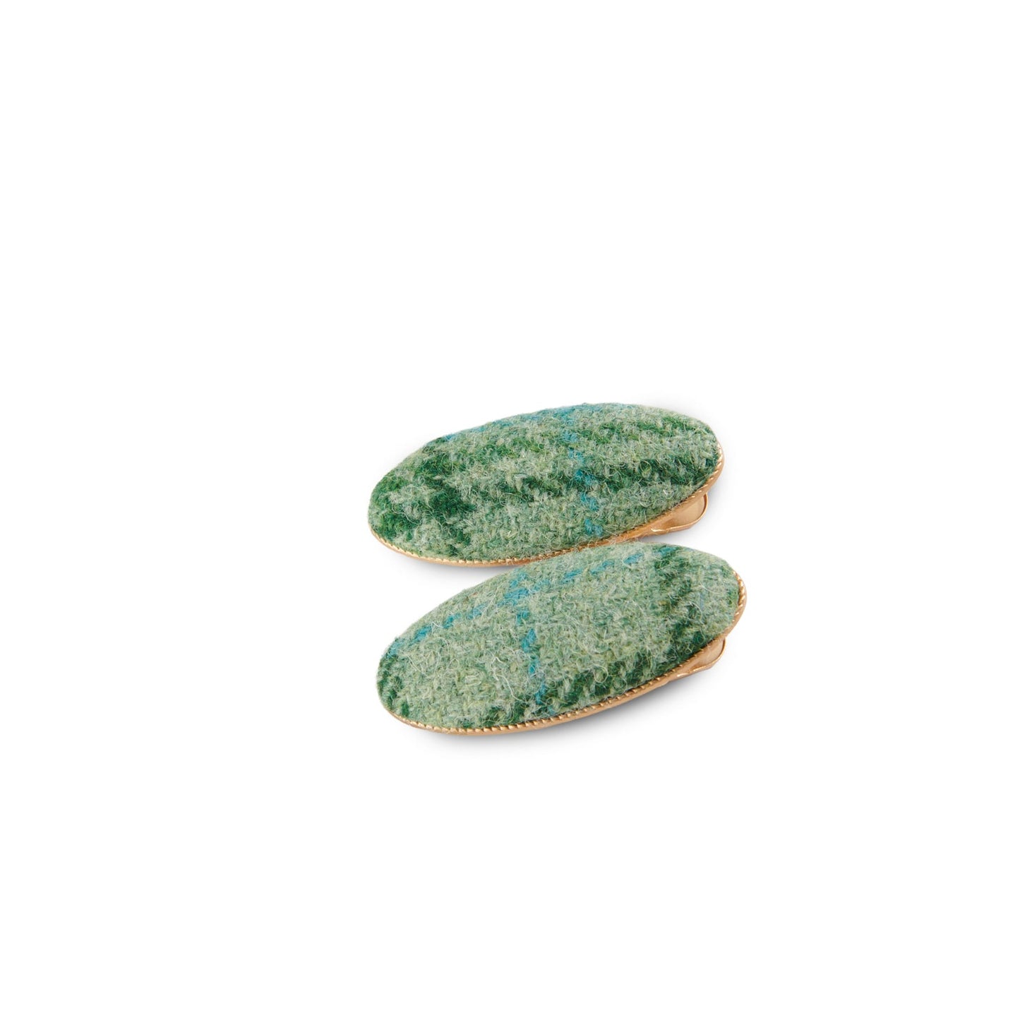 Barrette Hair Clips - Oval