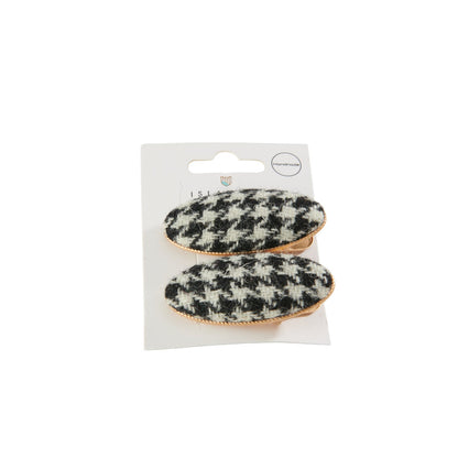 Barrette Hair Clips - Oval