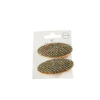 Barrette Hair Clips - Oval