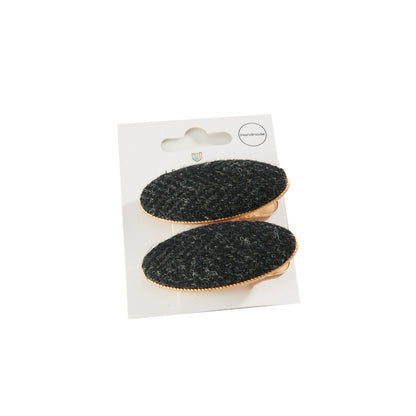 Barrette Hair Clips - Oval