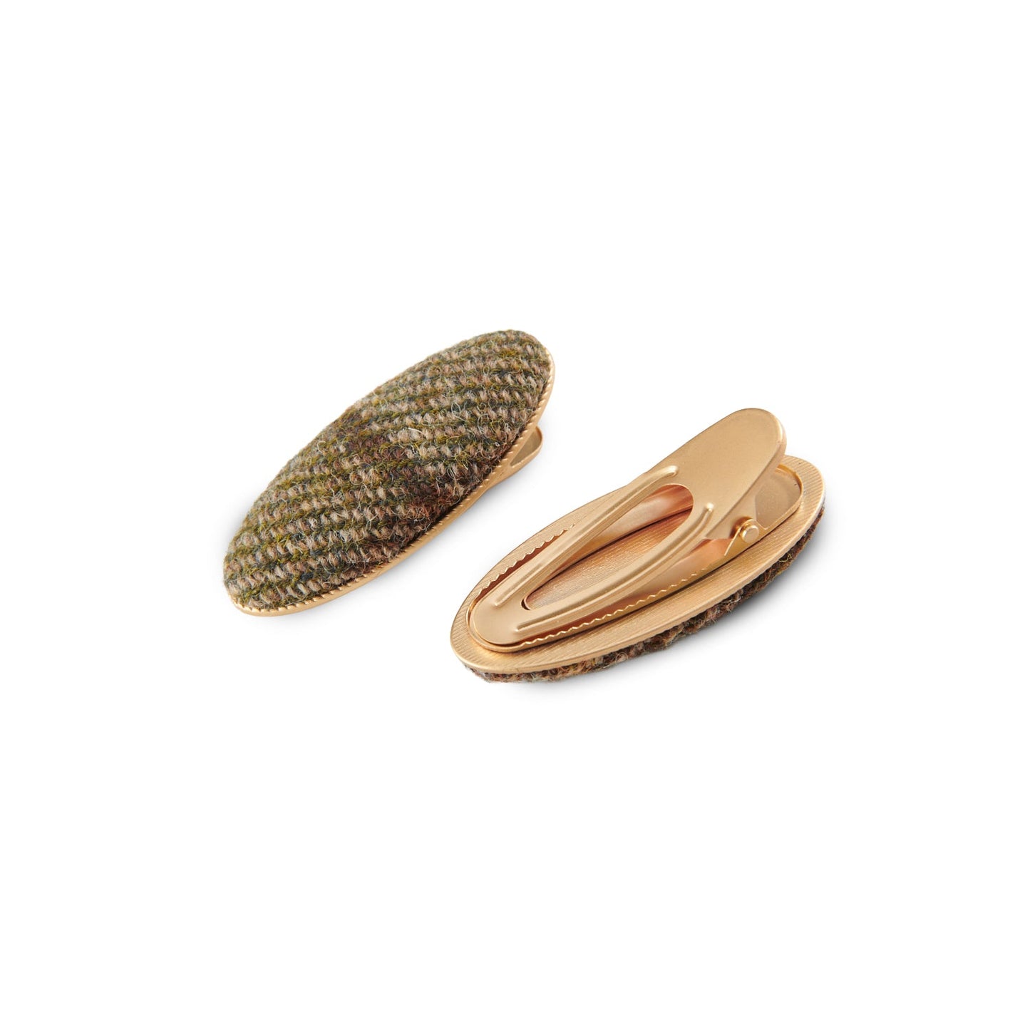 Barrette Hair Clips - Oval