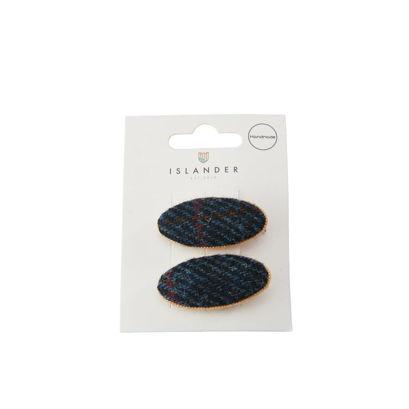 Barrette Hair Clips - Oval