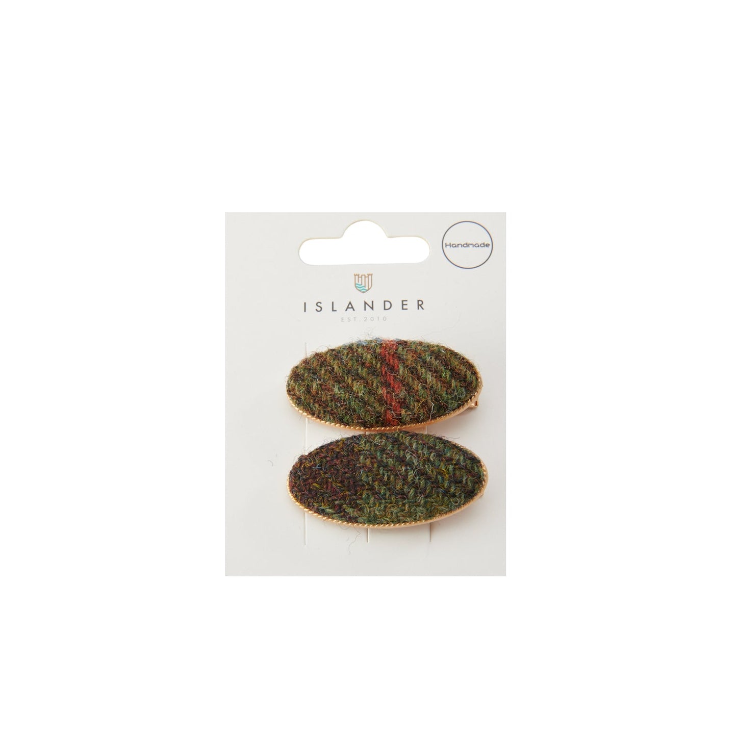 Barrette Hair Clips - Oval