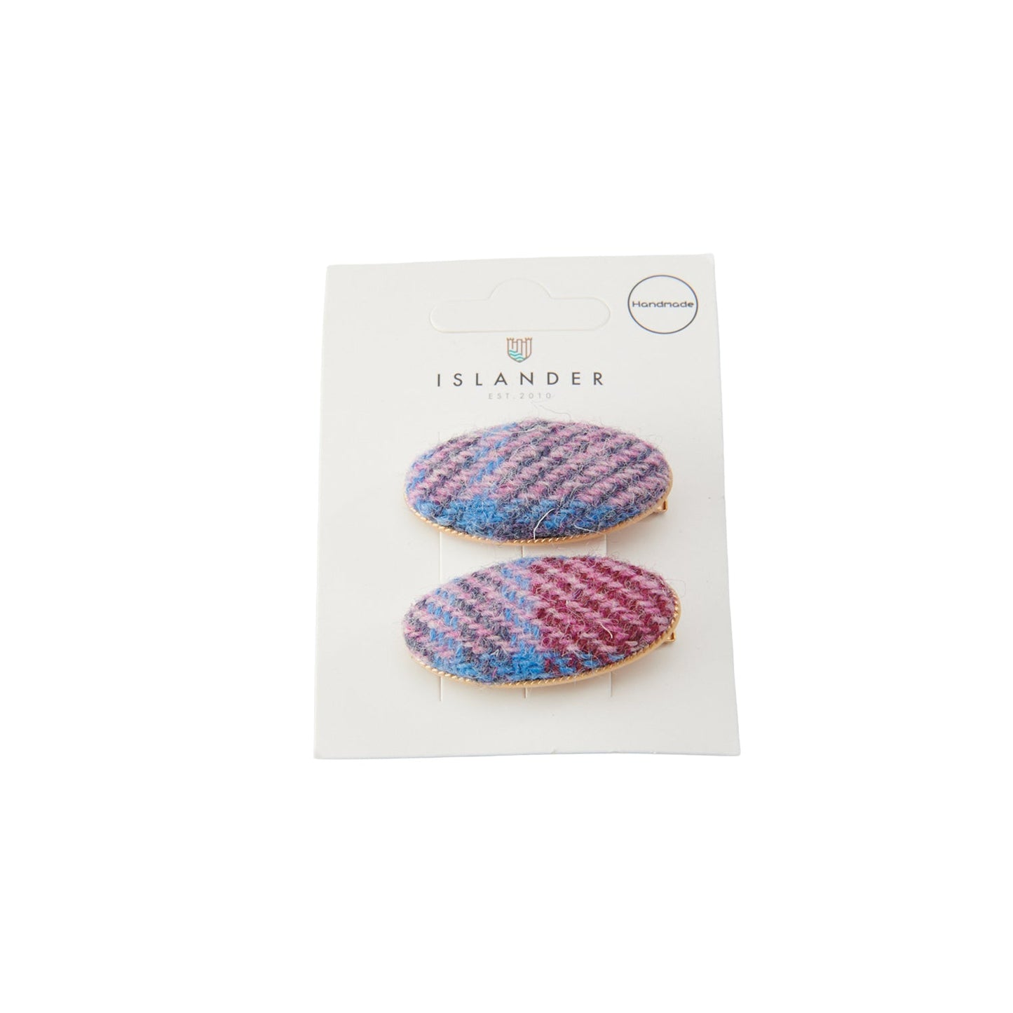 Barrette Hair Clips - Oval