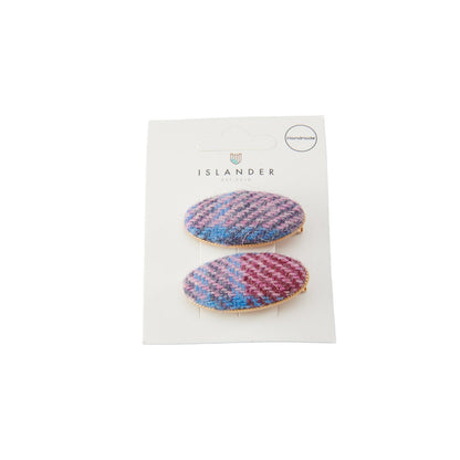 Barrette Hair Clips - Oval