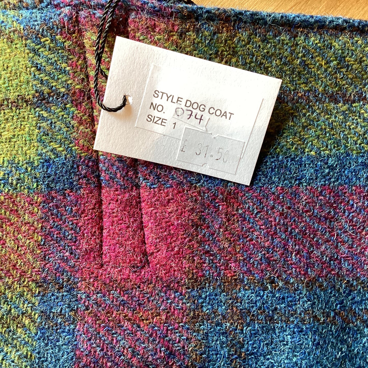 Harris tweed Dog coat