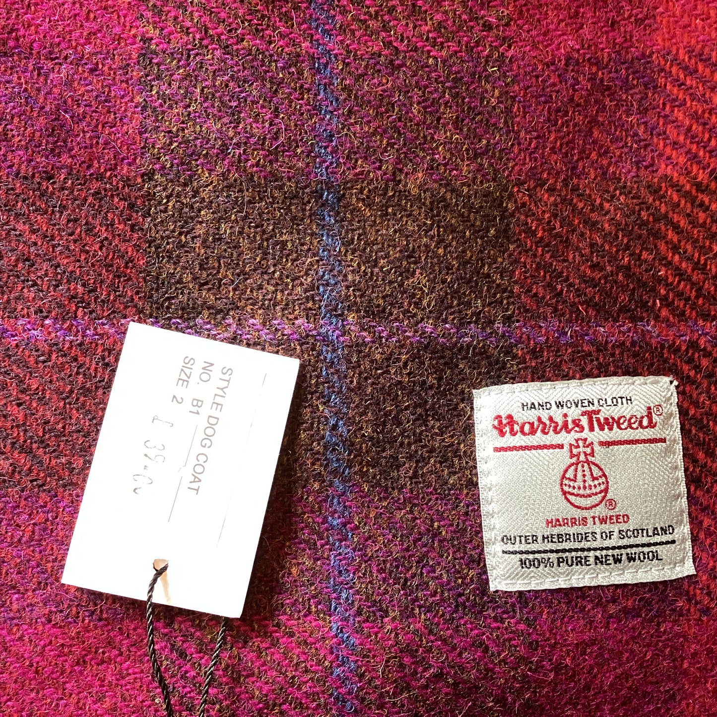 Harris tweed Dog coat