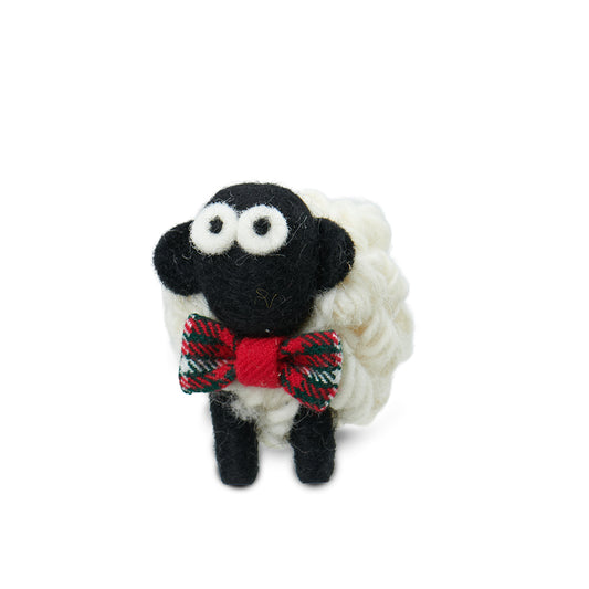 Erin Knitwear Sheep Magnet with Bowtie