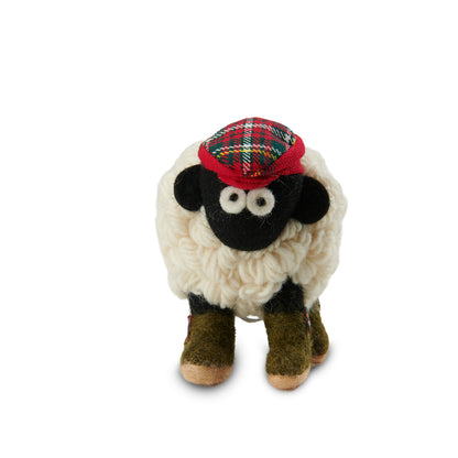 Erin Knitwear Medium Flatcap & Welly Boot Sheep