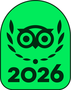 Tripadvisor Travellers’ Choice 2026 award badge