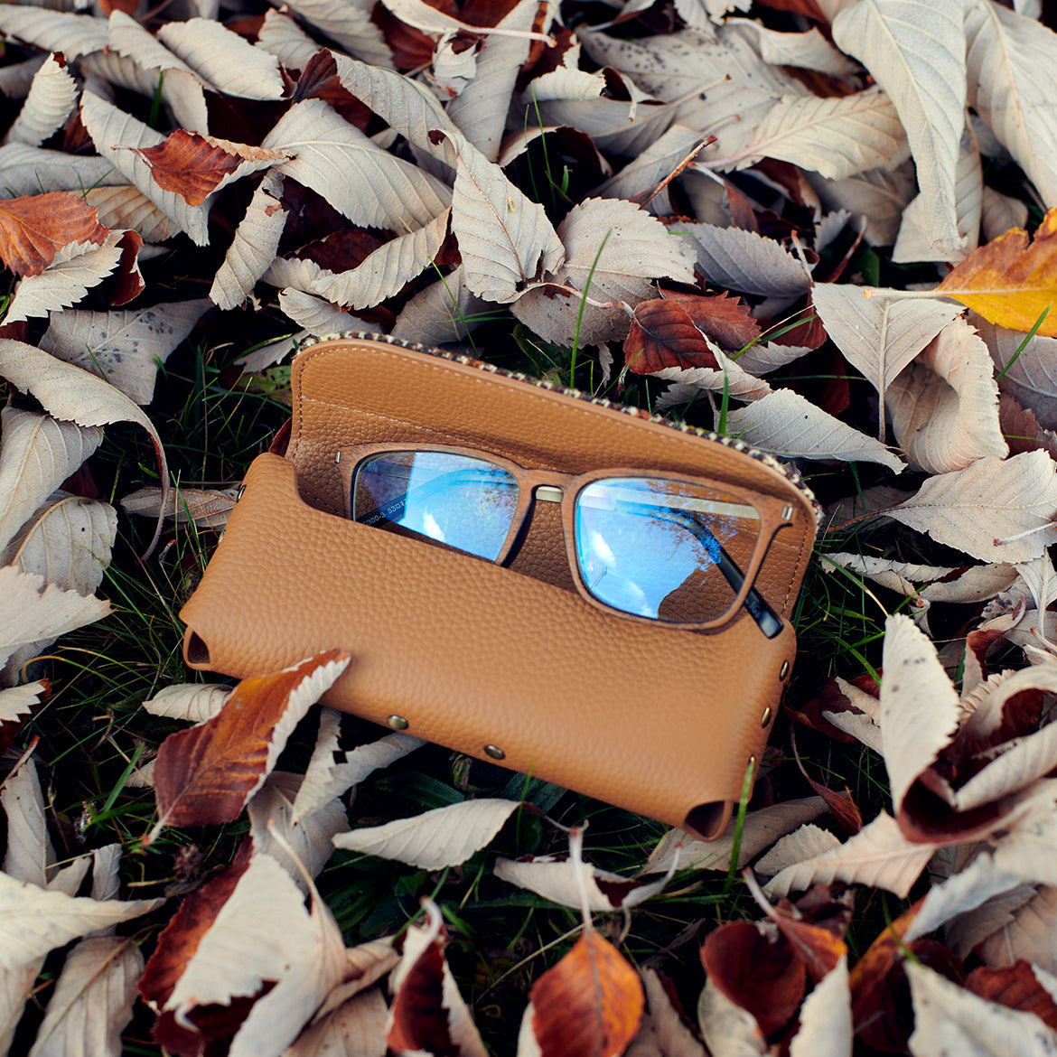 Leather Glasses Case